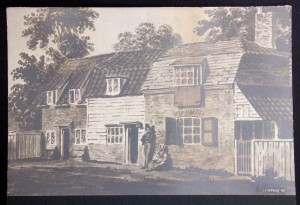 Cottages in Rye Lane 1810
