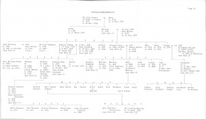 Mary's paternal family tree